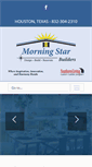 Mobile Screenshot of homesbymorningstar.com